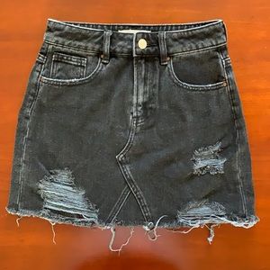 Black PacSun Mini Skirt